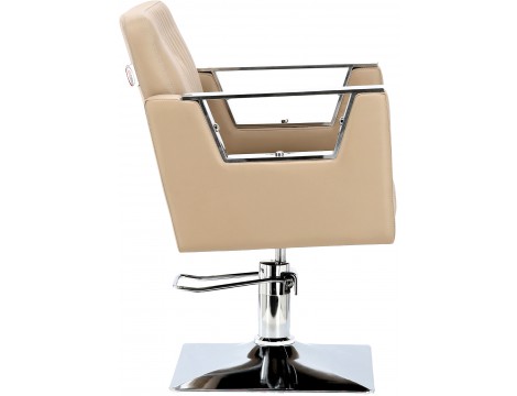 Fotel fryzjerski Kora hydrauliczny obrotowy do salonu fryzjerskiego podnóżek krzesło fryzjerskie Outlet - 3